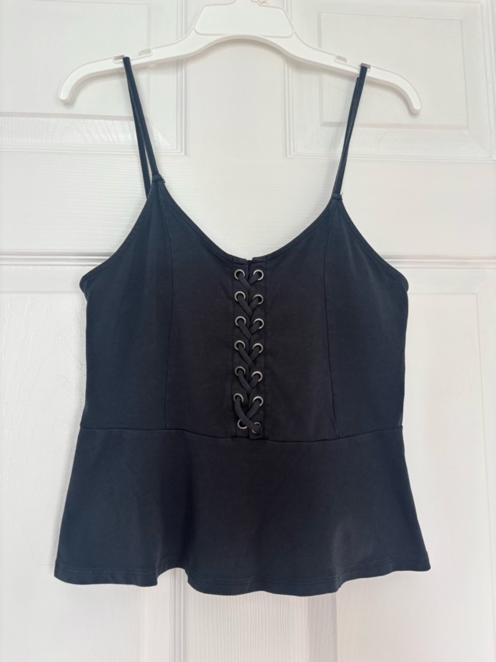 American Eagle Peplum Tank Top